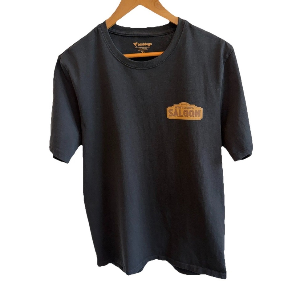 Birddogs Wyatt Slurps Saloon Black  T Shirt Men's Size XL